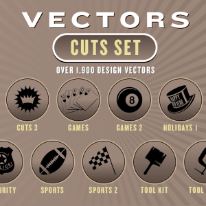Cuts Vectors Set: 2,000 Designs