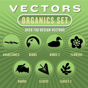 Organics Vectors Set: 865 Designs